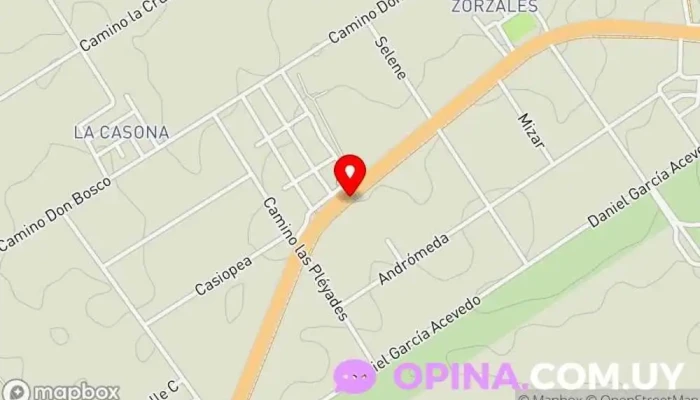 mapa de Mary Vivero en Montevideo