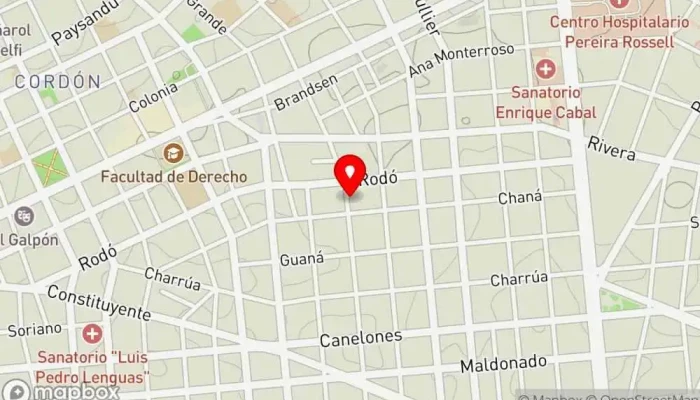 mapa de Matute Cervecería artesanal, Cervecería en Montevideo