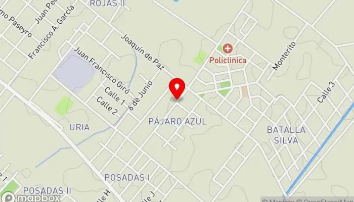 mapa de Matzoe Restaurante de comida rápida en Rio Branco
