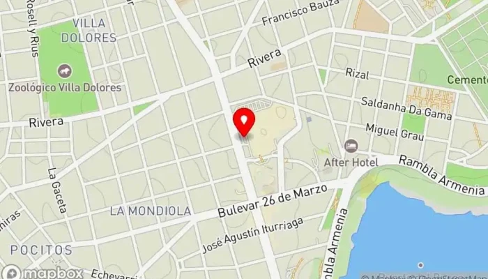 mapa de McCafé Cafetería en Montevideo