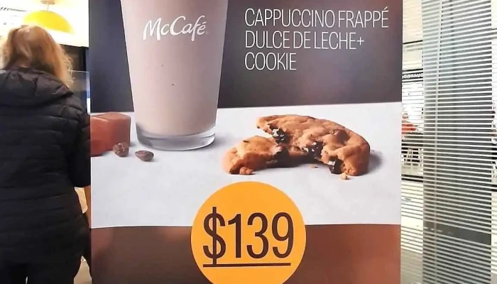 Mccafe Menu - Cafetería