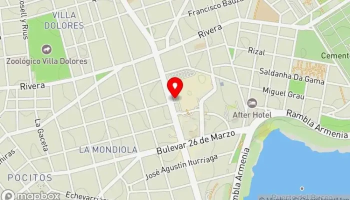 mapa de McDonald’s Restaurante de comida rápida en Montevideo