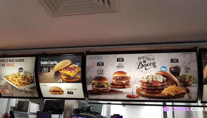 Mcdonalds Menu