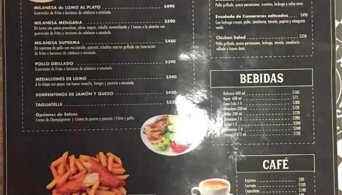 Mengana Cafe Resto Paseo Del Este Menu - Restaurante