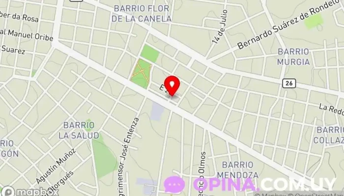 mapa de Menuda Papelería Papelería, Tienda de regalos en Melo