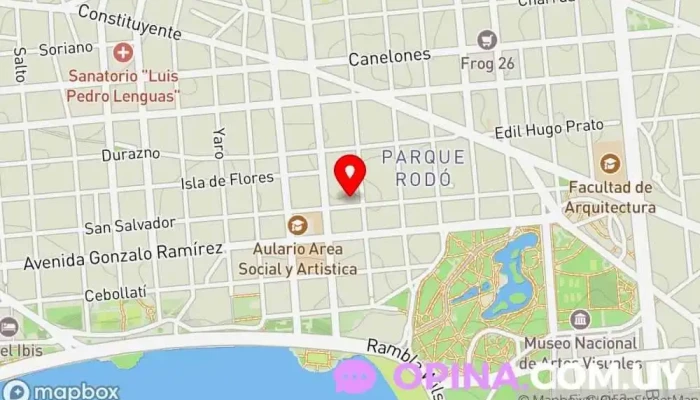 mapa de Mercadito Eureka Tienda de camisetas personalizadas, Tienda de regalos, Librería anticuaria en Montevideo