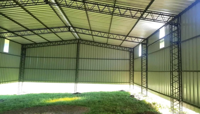 Metal cover galpones - Ruta 8