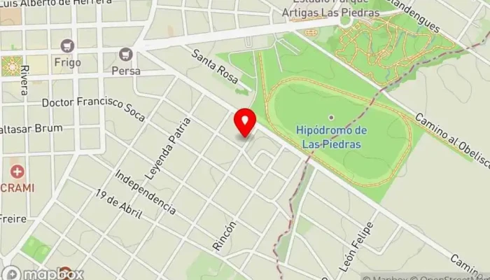 mapa de Mi Rinconcito Restaurante de comida rápida en Las Piedras