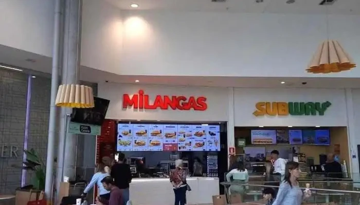 Milangas:  Ambiente - Restaurante de comida rápida