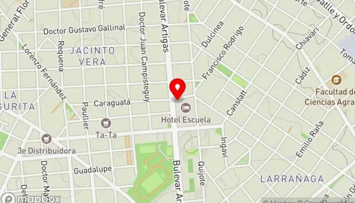 mapa de Milena Gluten Free Cafetería en Montevideo