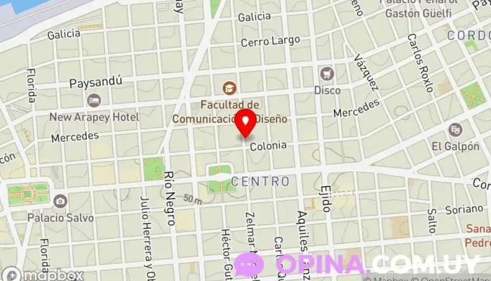 mapa de MiMundo2024 Librería en Montevideo