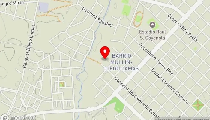 mapa de Ministerio Impacto Cristiano Tacuarembó Iglesia en Tacuarembó