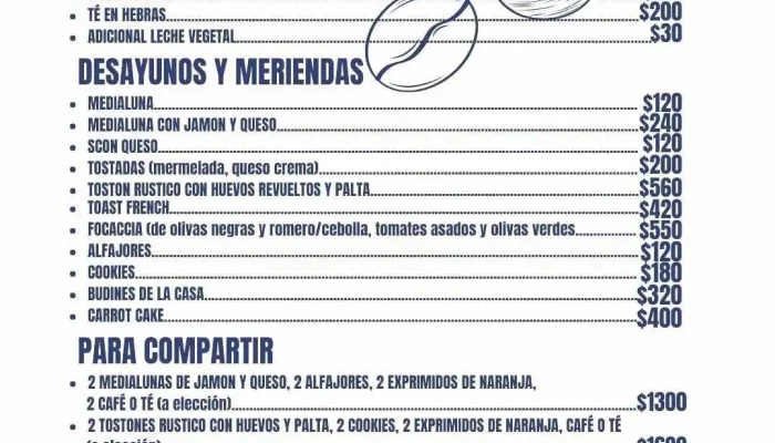 Mirador Resto De Punta Ballena:  Menu