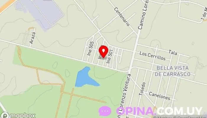 mapa de Mis soles Almacén en Barros Blancos