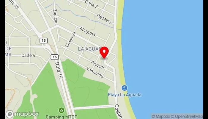 mapa de Mojito Resto Restaurante en La Aguada y Costa Azul
