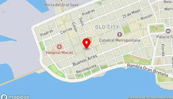 mapa de MOJO Parrillada Parrilla en Montevideo