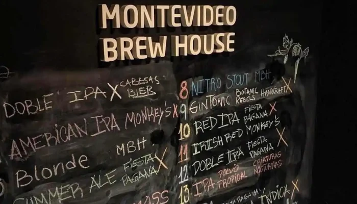 Montevideo Brew House:  Menu - Cervecería artesanal