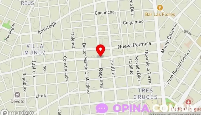 mapa de Montevideo Brokers Agencia inmobiliaria en Montevideo