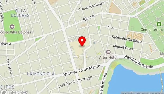 mapa de Montevideo Restaurante en Montevideo