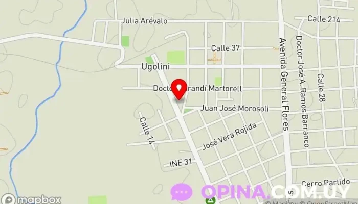 mapa de Monumento En Escuela N°35 Escuela en Minas