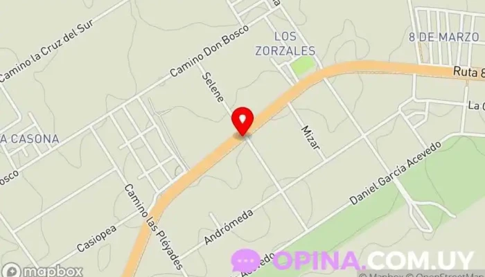 mapa de Morenitadulcescaseros Granja en Montevideo