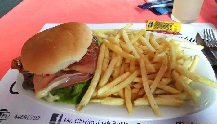 Mr Chivito Papas Fritas