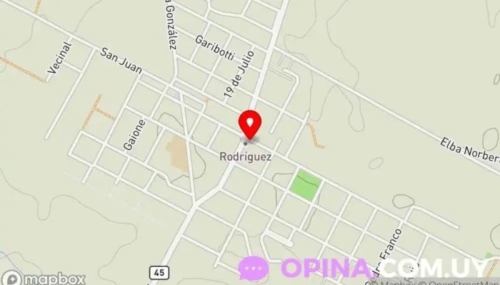 mapa de Mueblería Lérida Tienda de artículos para el hogar en Rodríguez