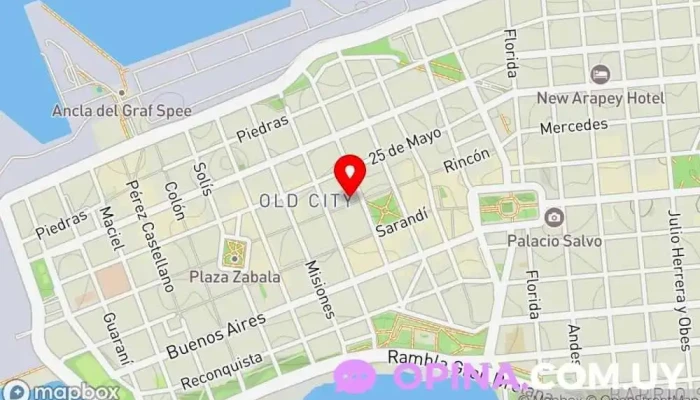 mapa de Mundo Magico Juguetería en Montevideo