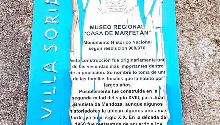 Museo Casa De Marfetan Horario - Villa Soriano