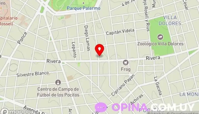 mapa de MVD Negocios Inmobiliarios Agencia inmobiliaria en Montevideo