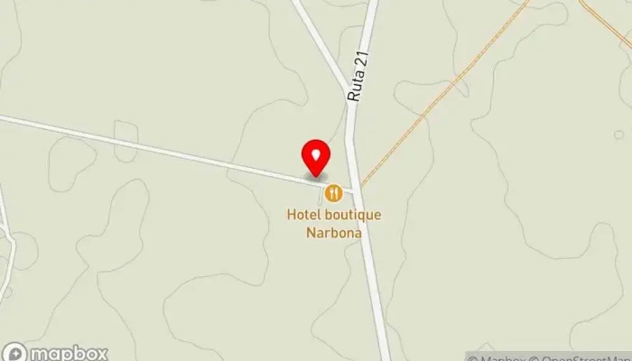 mapa de Narbona Wine Lodge Hotel en Carmelo