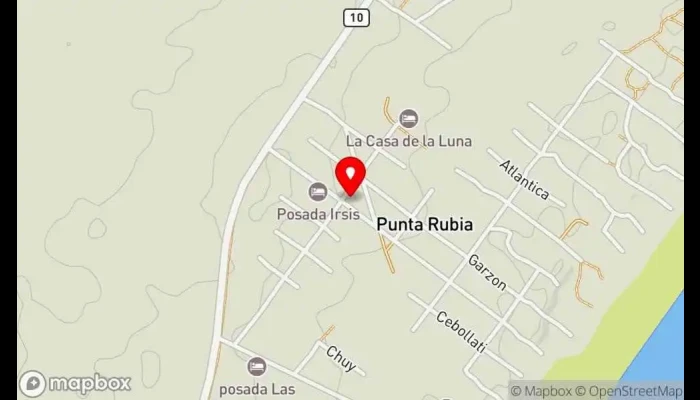 mapa de Nativos - Cositas Ricas Restaurante en Punta Rubia
