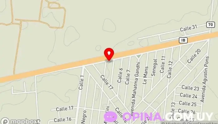 mapa de NG Negocios Inmobiliarios Agencia inmobiliaria, Comercio en Cuchilla Alta