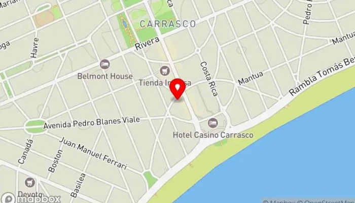 mapa de NIKO COCINA FUSIÒN Restaurante en Montevideo