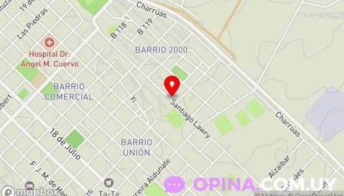 mapa de Nissi Regalería Tienda de regalos en Fray Bentos