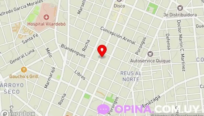 mapa de NIXUS Goes Oficina de cambio de divisas en Montevideo