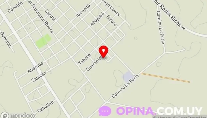 mapa de No casa Complejo de apartamentos en Fray Bentos