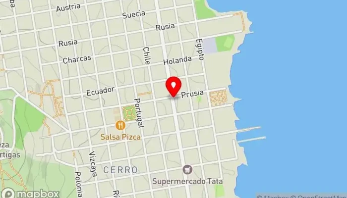 mapa de Noble Cosmopolis Restaurante de comida rápida, Pizzería en Montevideo