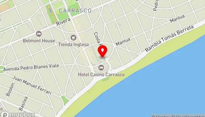 mapa de Nona Cafetería, Restaurante en Montevideo