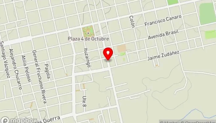 mapa de Nuestra Casa Restaurante en San José de Mayo