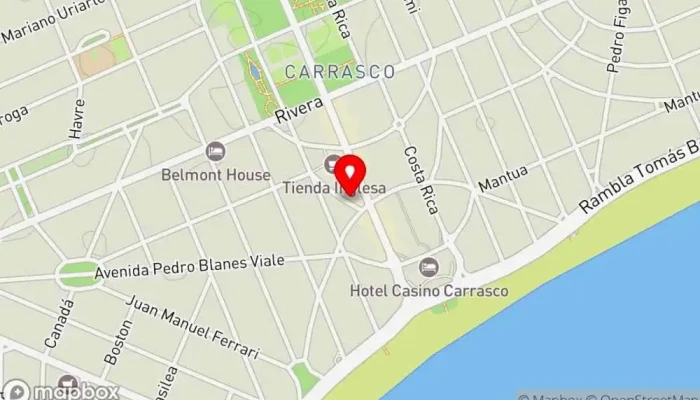 mapa de Ola Poke Restaurante en Montevideo