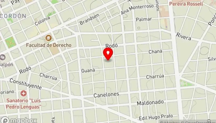 mapa de OPB Bar en Montevideo