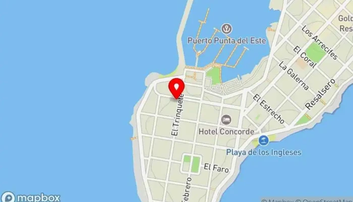 mapa de Oscar restaurant Restaurante en Punta del Este