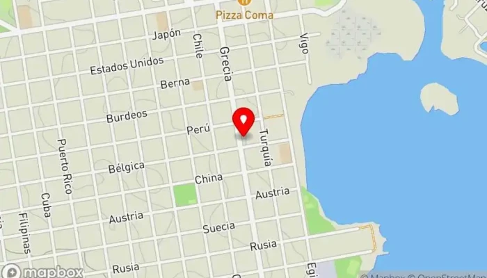 mapa de Otro trago pub Club nocturno en Montevideo