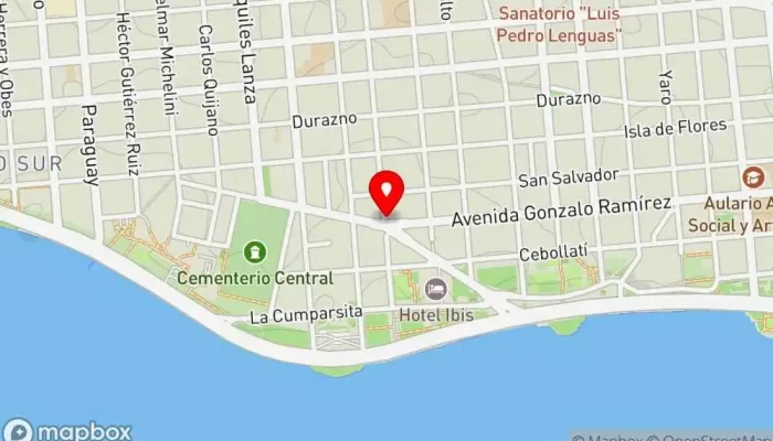 mapa de Paladar Venezolano Restaurante venezolano en Montevideo