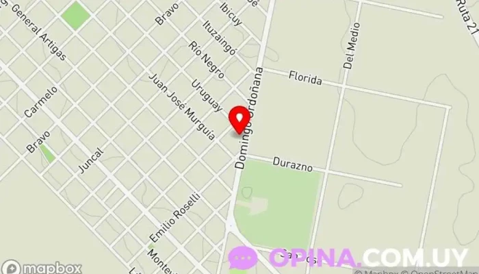 mapa de palmira Agencia de alquiler de alojamientos para vacaciones en Nueva Palmira