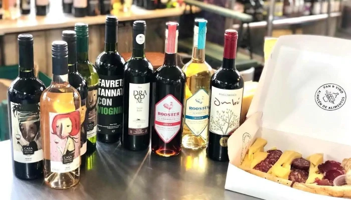 Pan Y Vino Almacen De Alimentos Comida Y Bebida