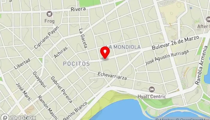 mapa de Panadería Confitería Covadonga Panadería en Montevideo