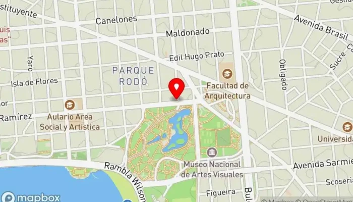 mapa de Panadería del Lago Panadería en Montevideo