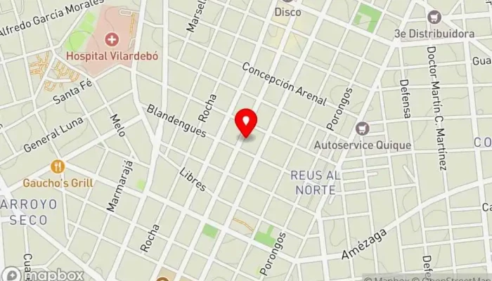 mapa de Panadería Don Chello Panadería en Montevideo